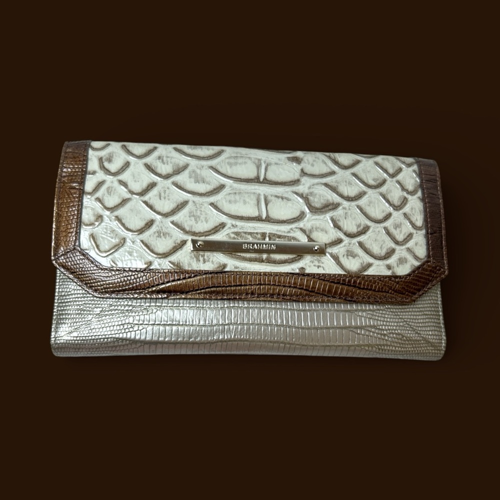 Brahmin Soft Checkbook Wallet - Picture 3 of 10